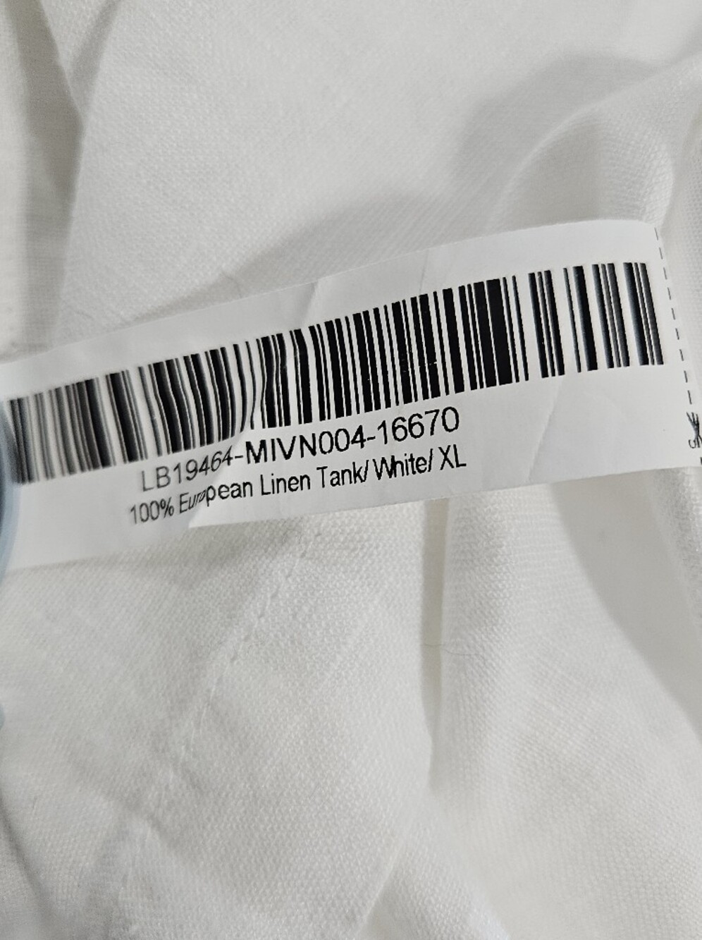 NWOT Quince 100% European Linen Tank Size XL - Picture 7 of 10